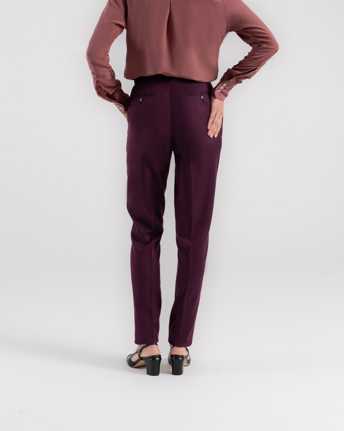 Calça Sequinha - Vinho