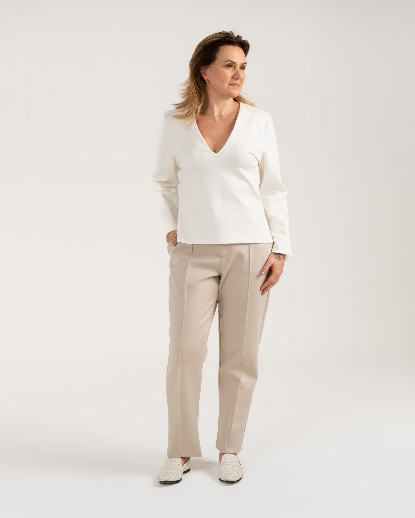 Blusa Olívia ML - Chantilly