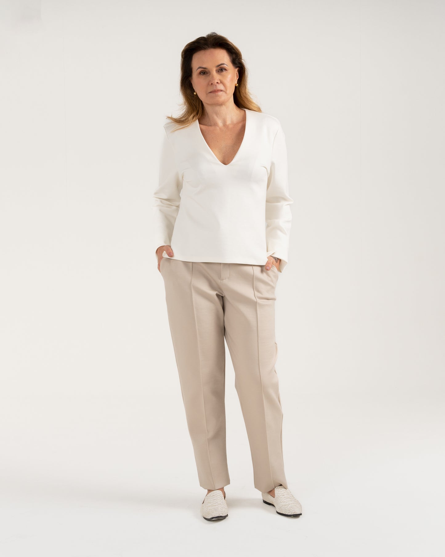 Blusa Olívia ML - Chantilly