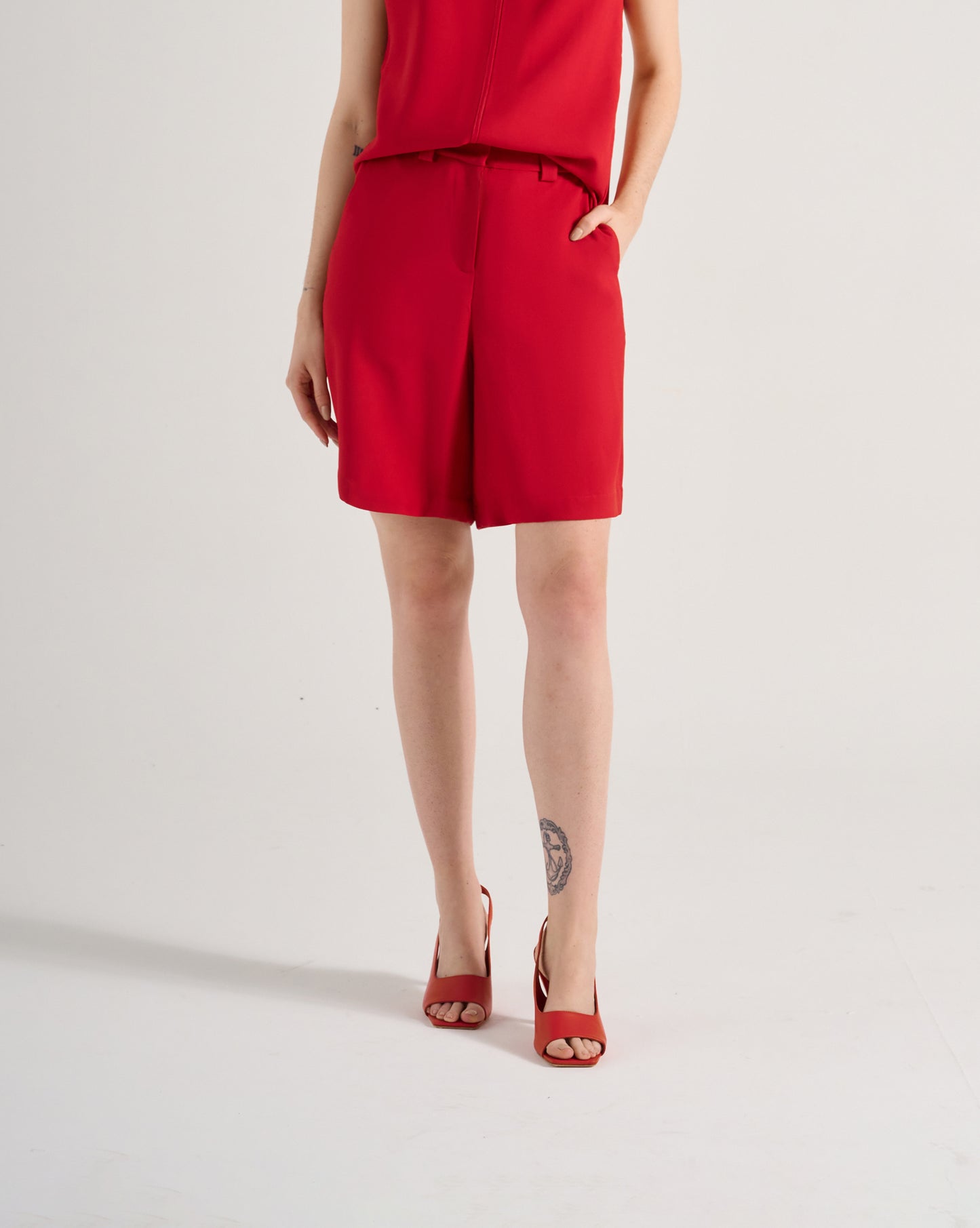 Bermuda Mônica - Vermelho