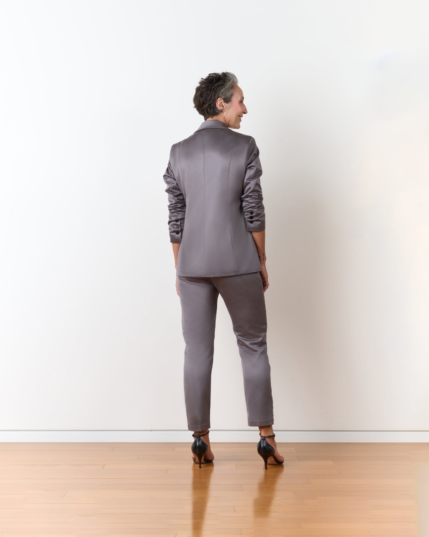 Blazer Caitlin - Cinza
