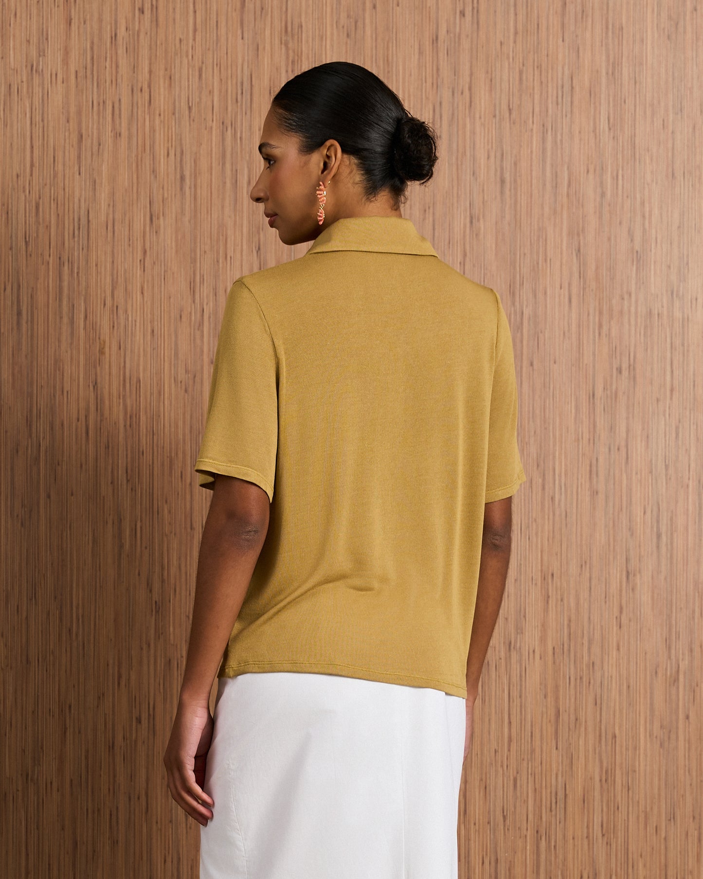Blusa Polo - Verde Persa