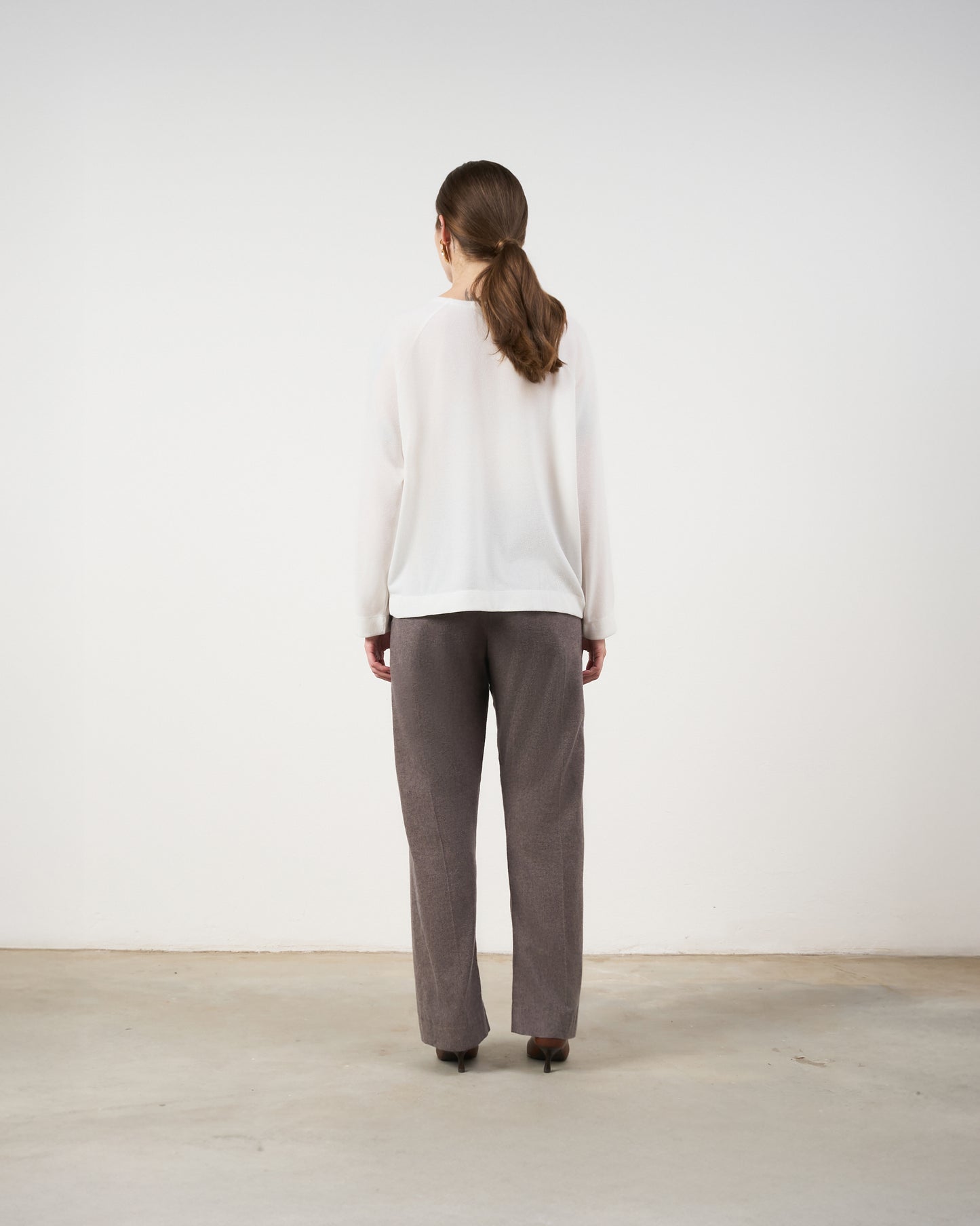 Blusa Ampla Raglan - Off-White
