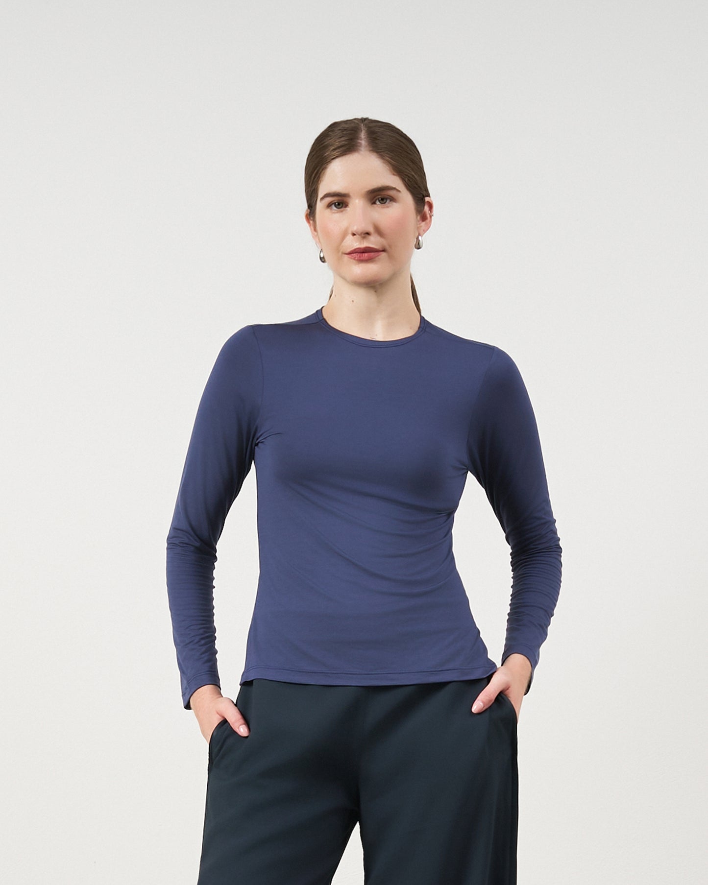 Blusa Básica ML - Azul Marinho
