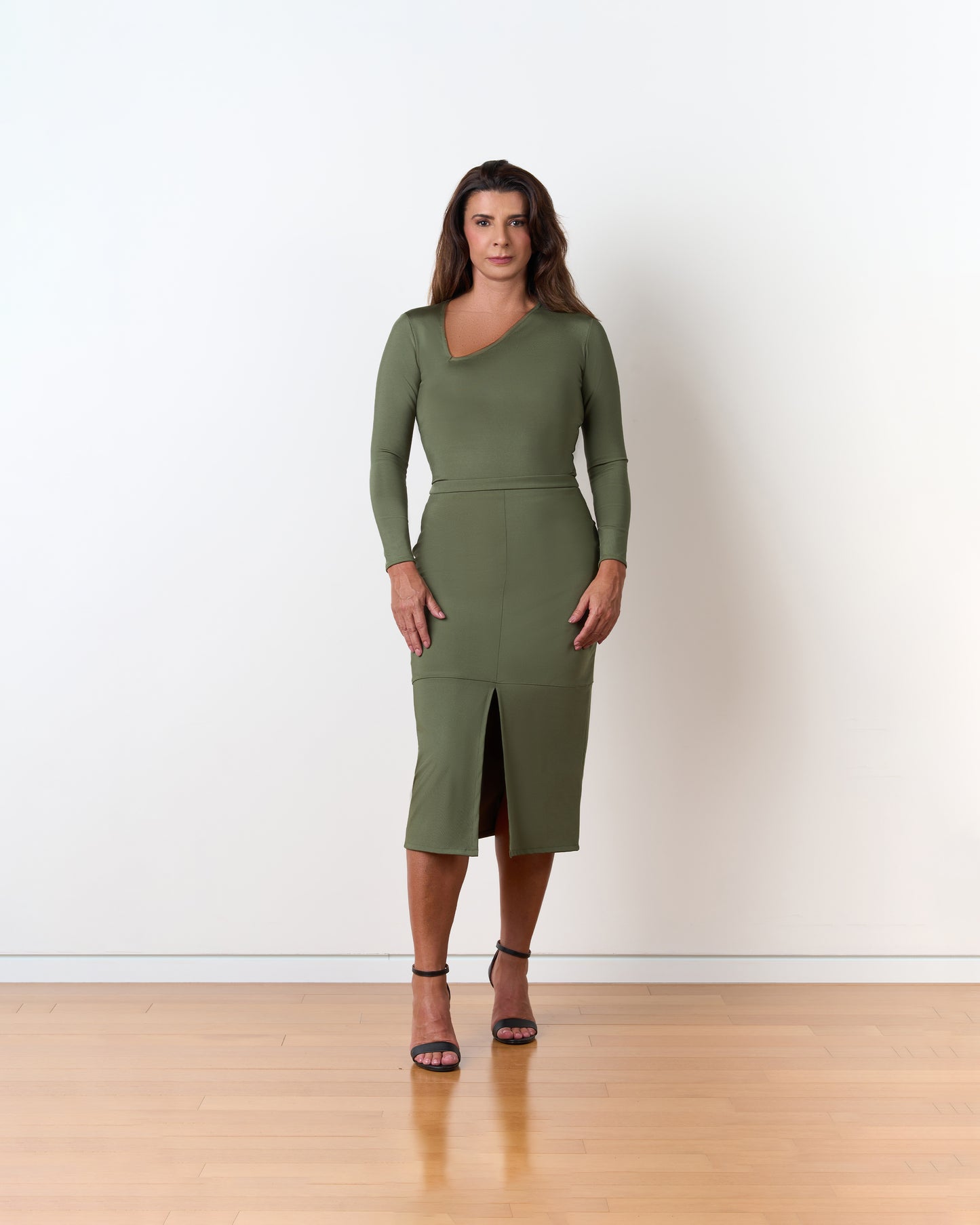 Blusa Cleo - Alcaparra
