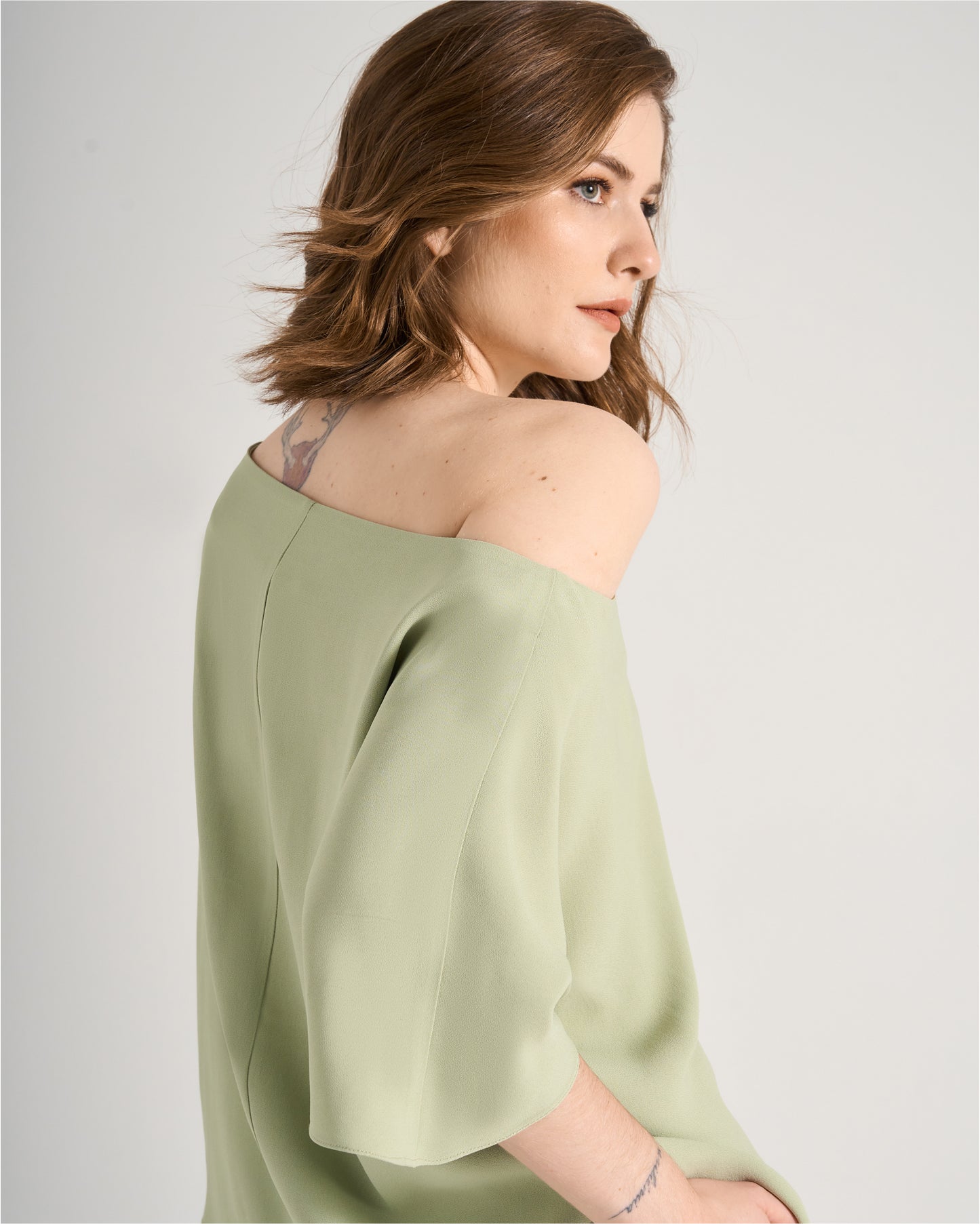 Blusa Eva - Pistache