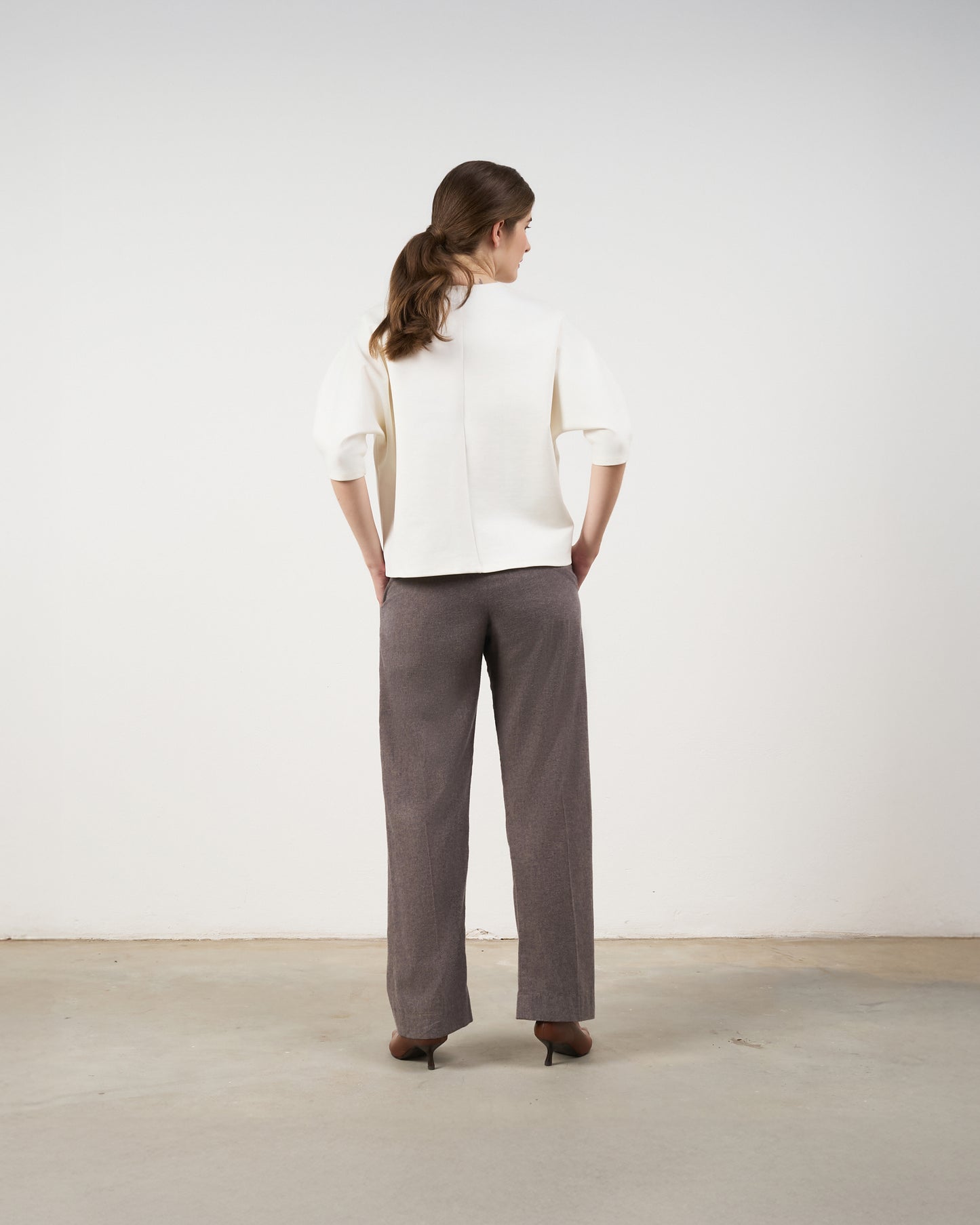 Blusa com Bolsos - Chantilly