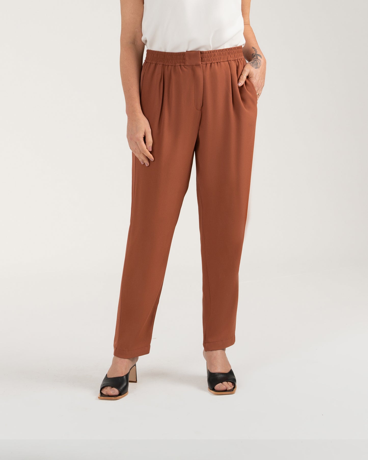 Calça Jaspe - Marrom