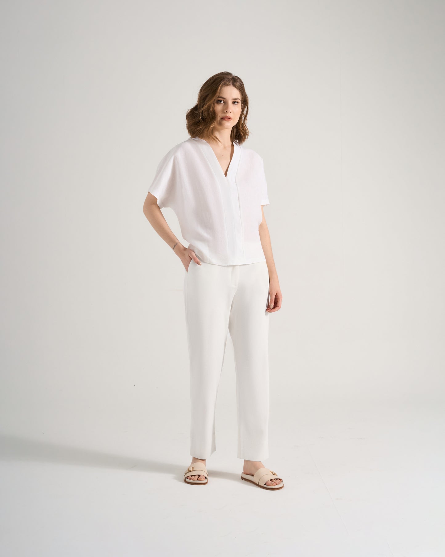 Calça Virgínia - Off-White