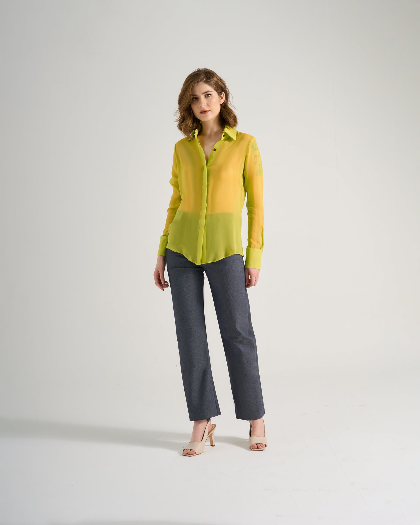 Camisa Mariana - Verde Neon