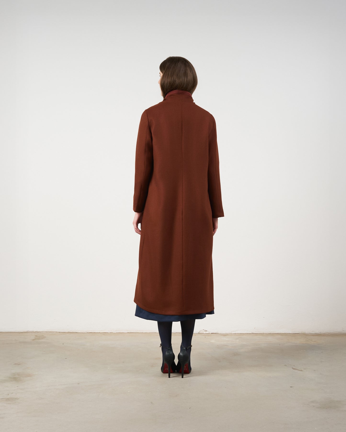 Casaco Basalto Longo - Avelã