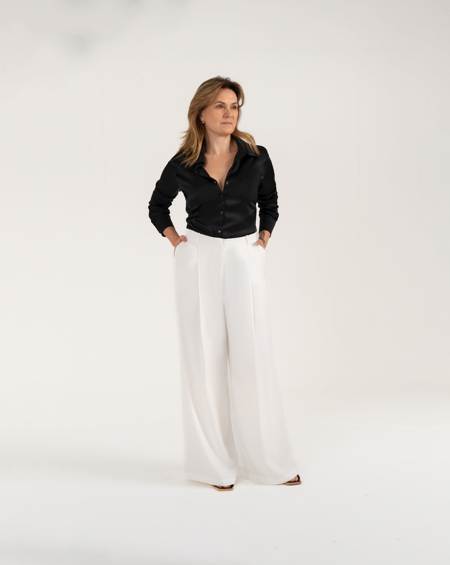 Pantalona Deméter - Off-White
