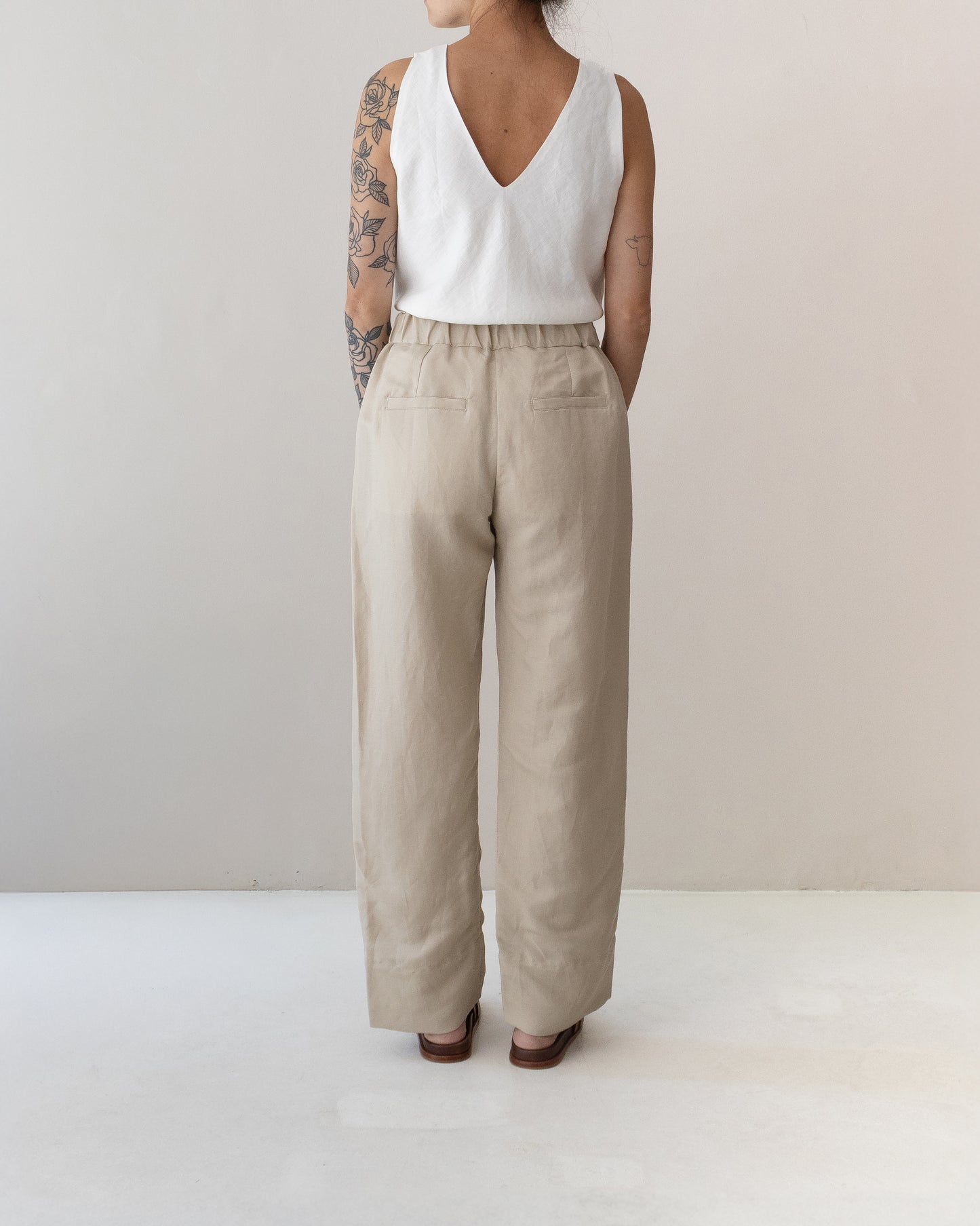 Regata Antúrio - Linho | Off-White