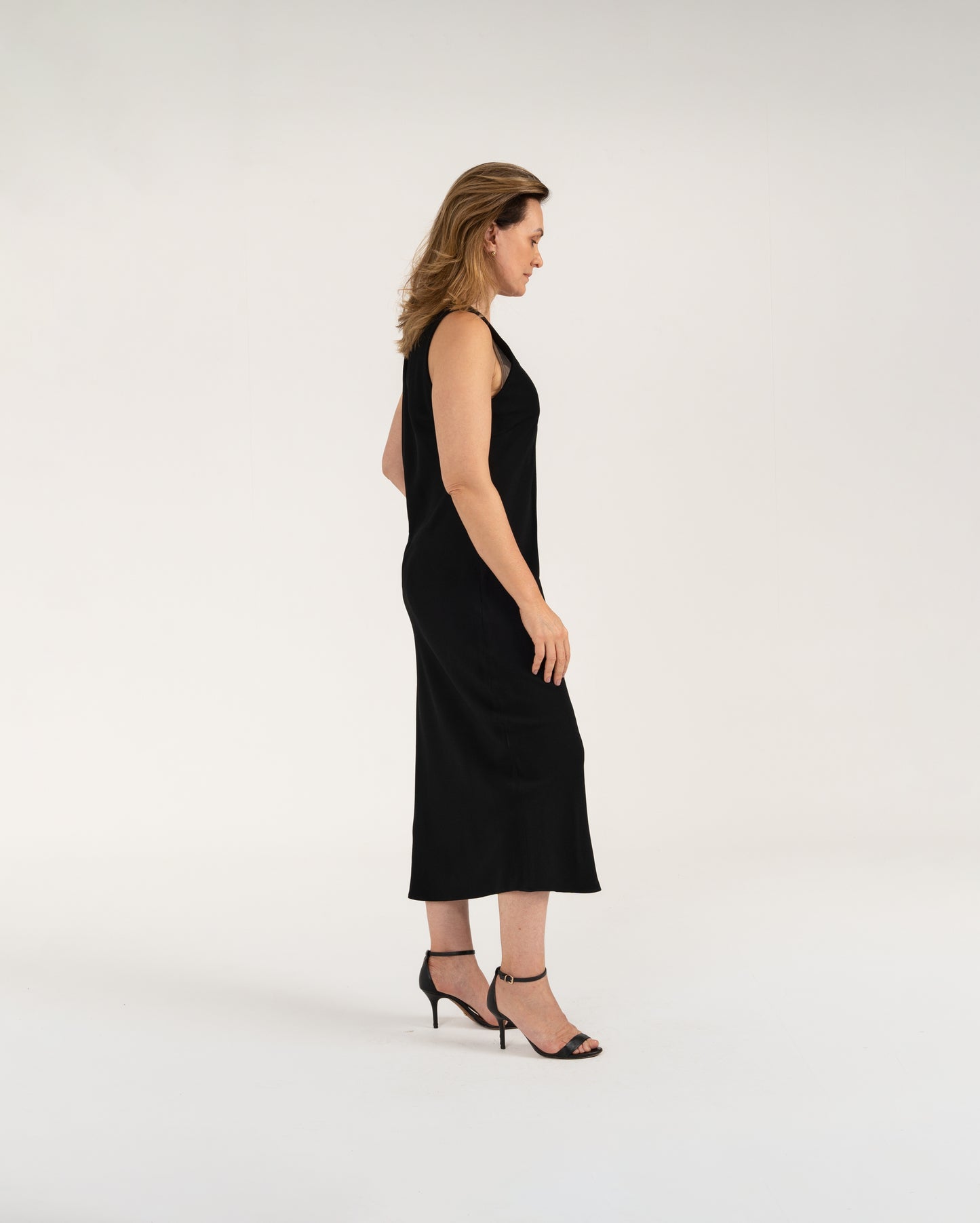 Vestido Antúrio - Preto