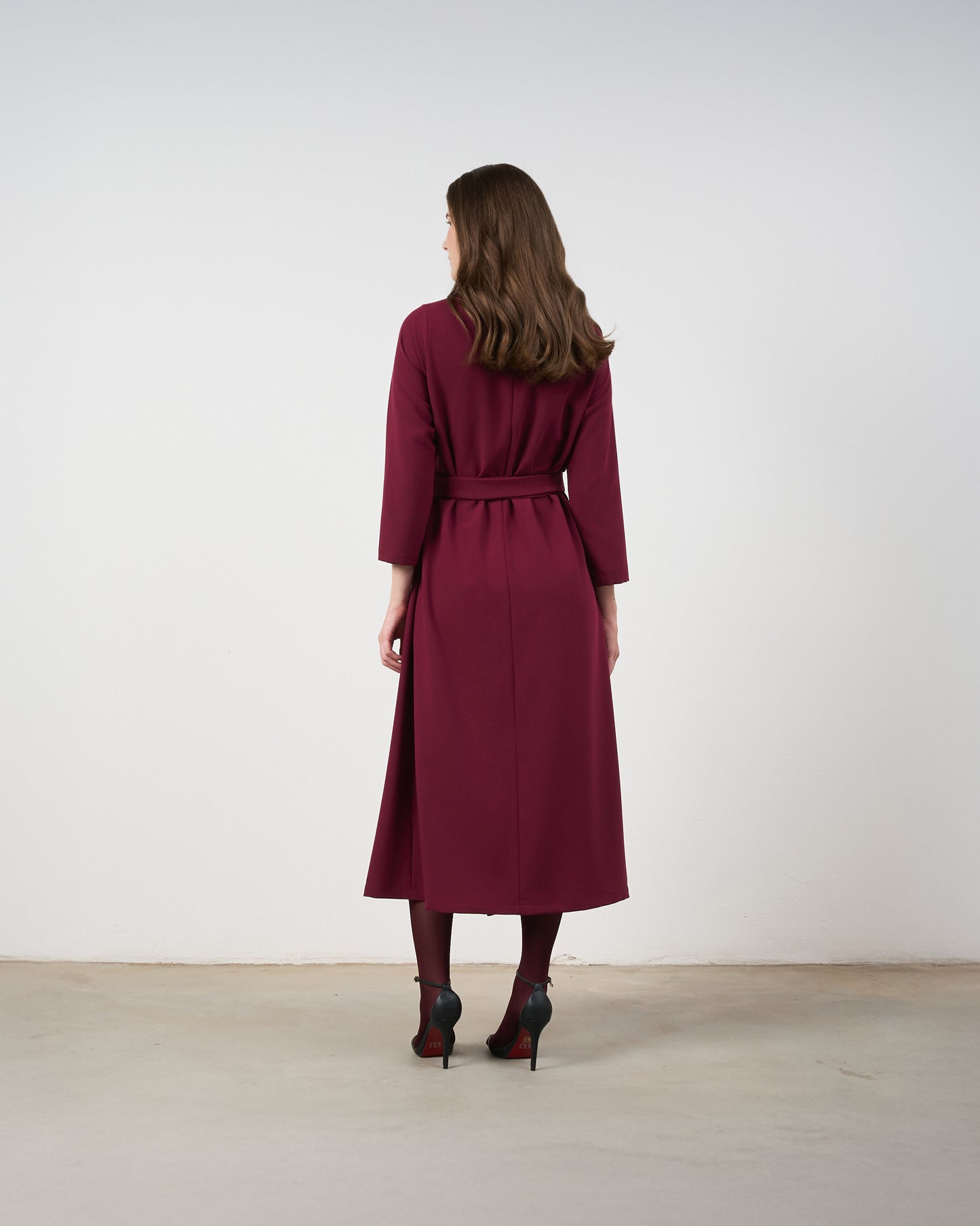 Vestido Medusa ML - Licor de Cereja