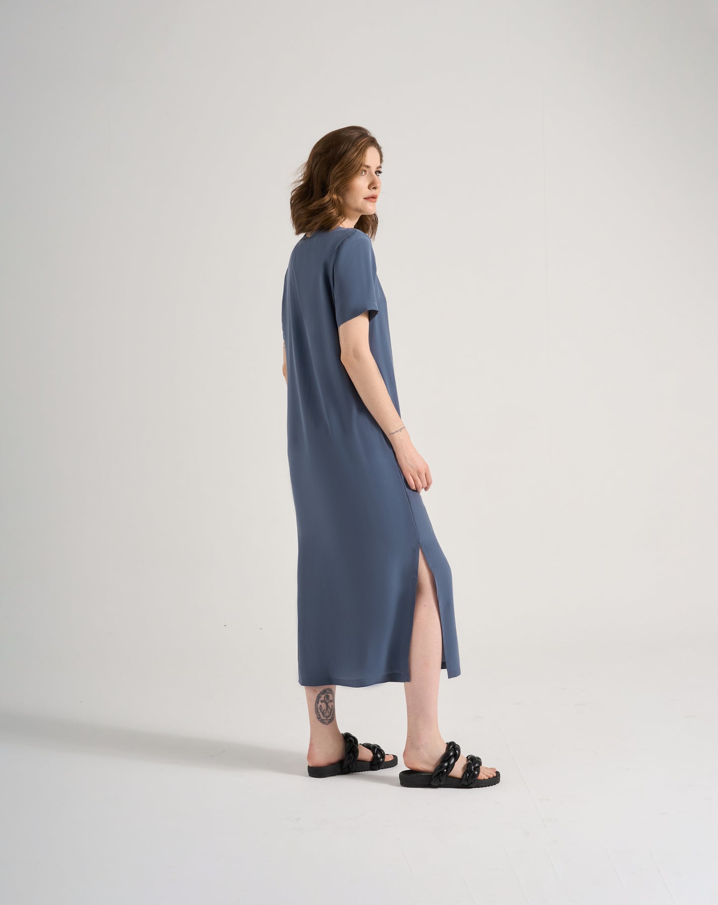 Vestido Ônix - Cinza