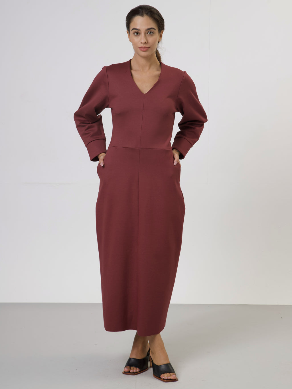 Vestido Mary - Marsala