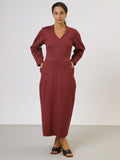 Vestido Mary - Marsala
