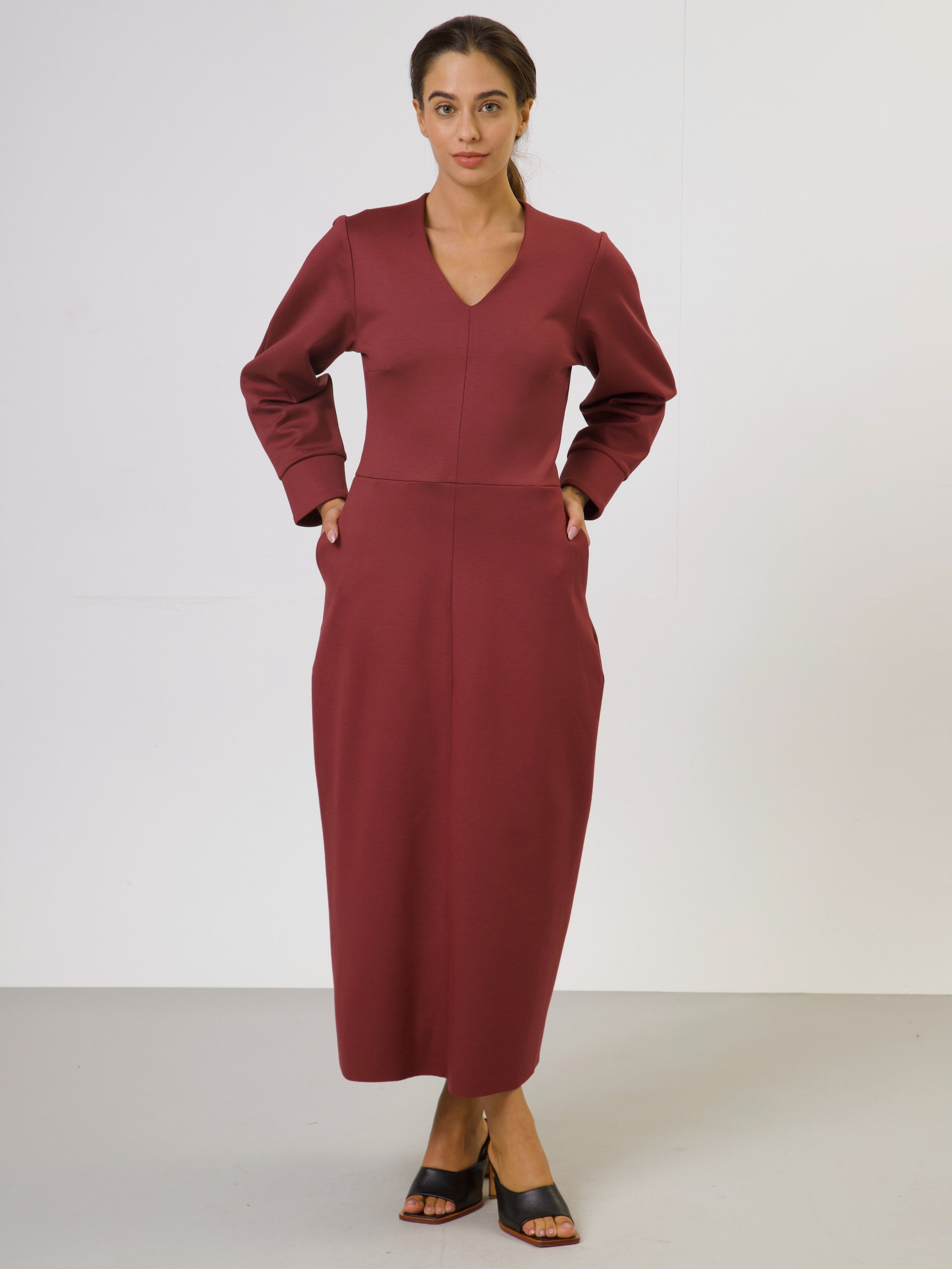 Vestido Mary - Marsala