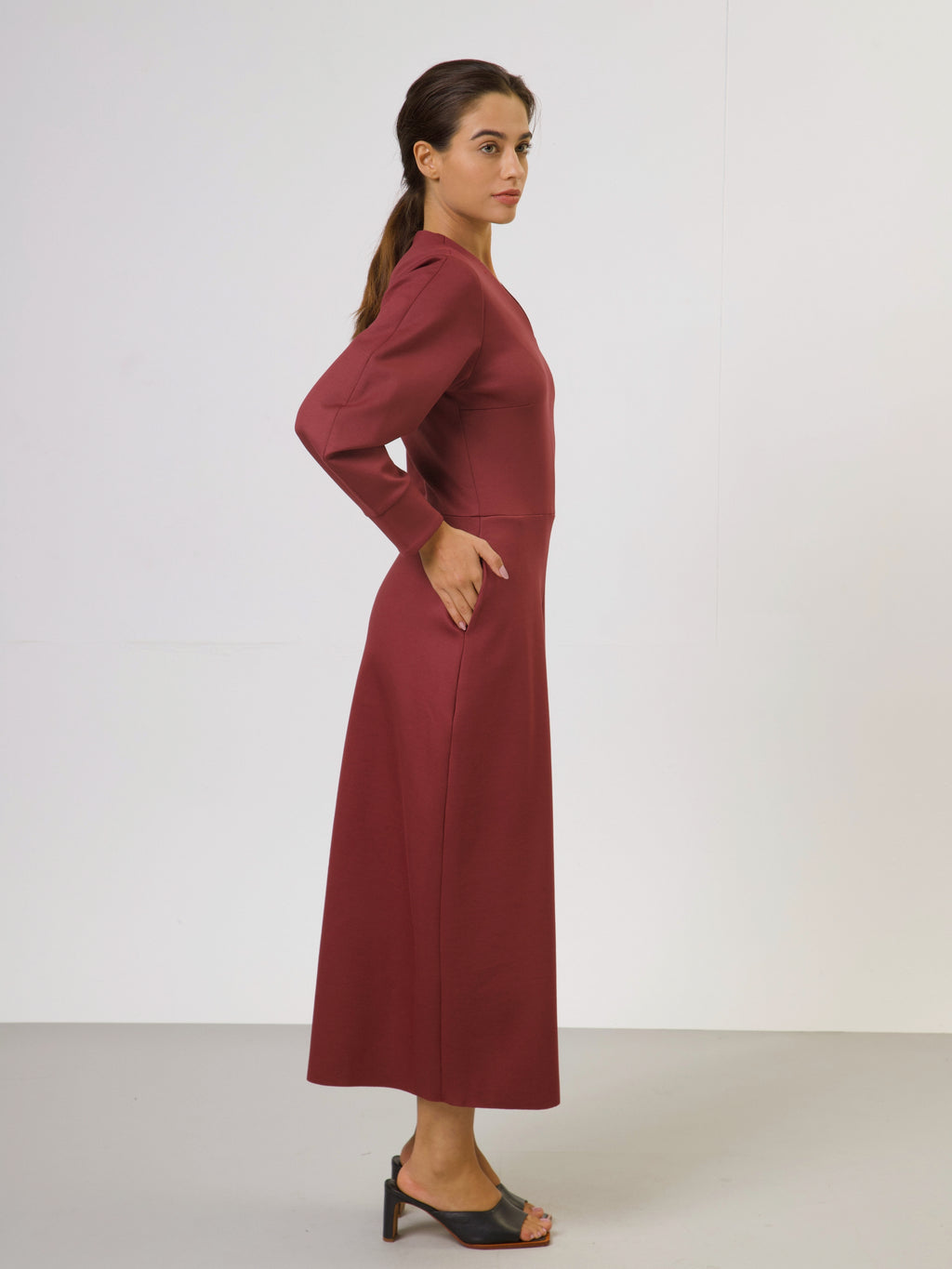 Vestido Mary - Marsala