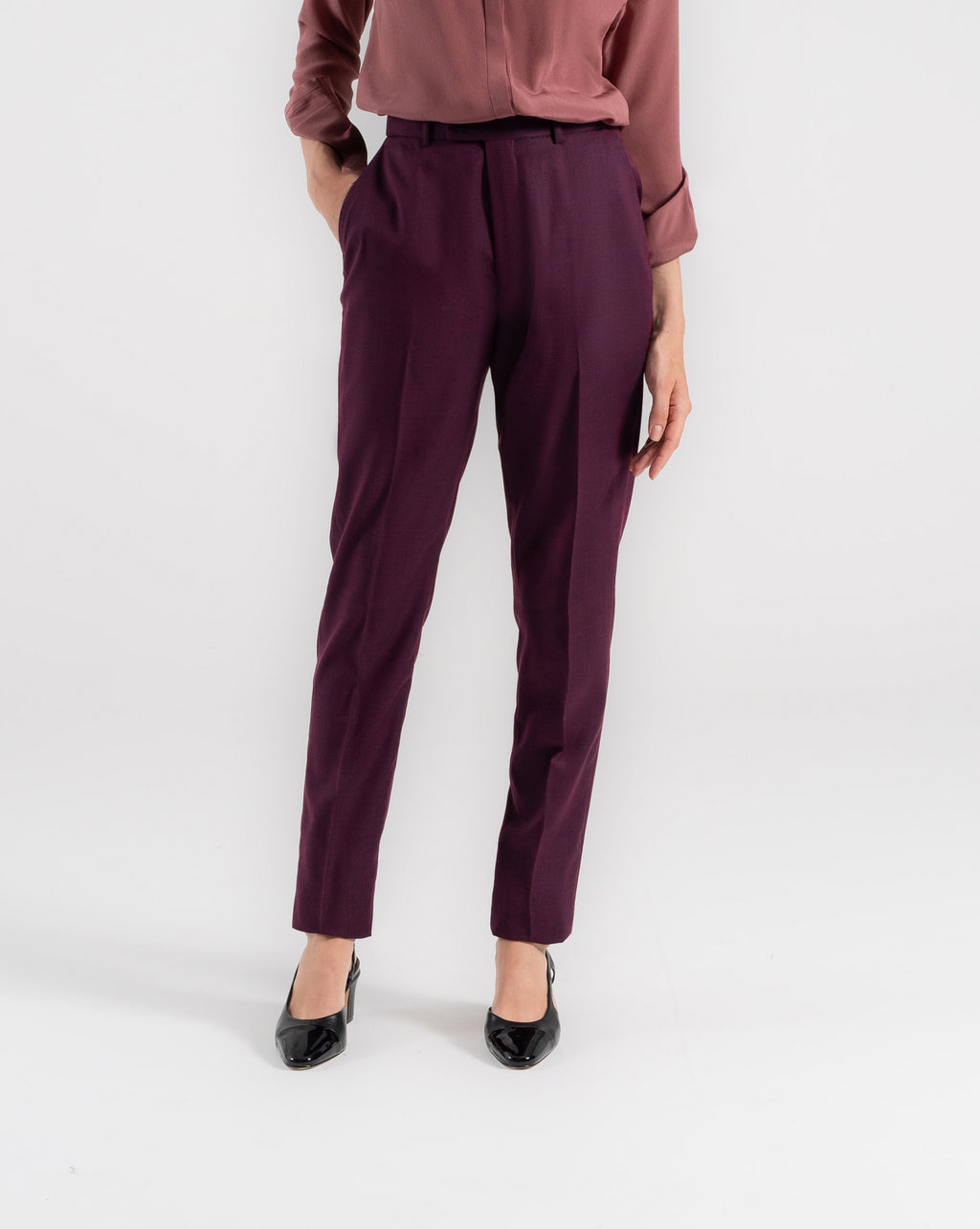Calça Sequinha - Vinho