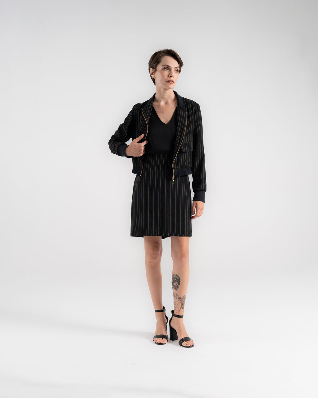 Little Bomber - Preto Risca de Giz