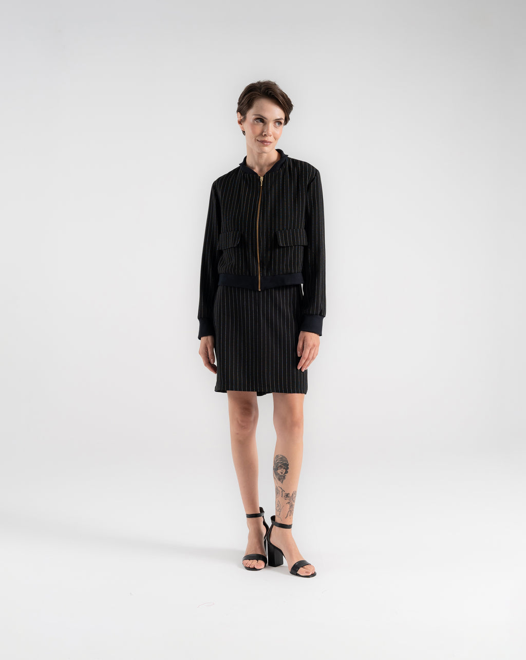 Little Bomber - Preto Risca de Giz