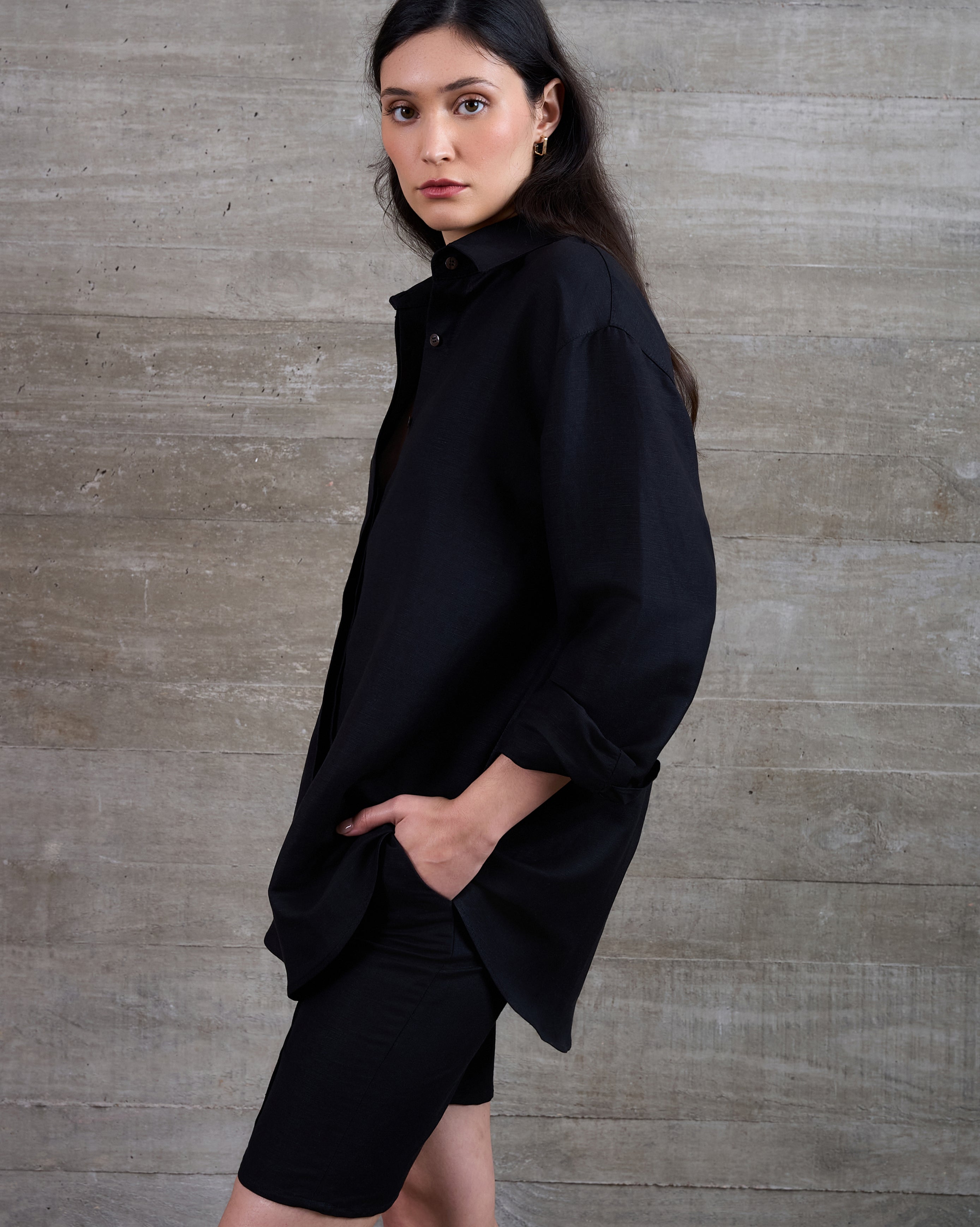 Bermuda Dália - Preto