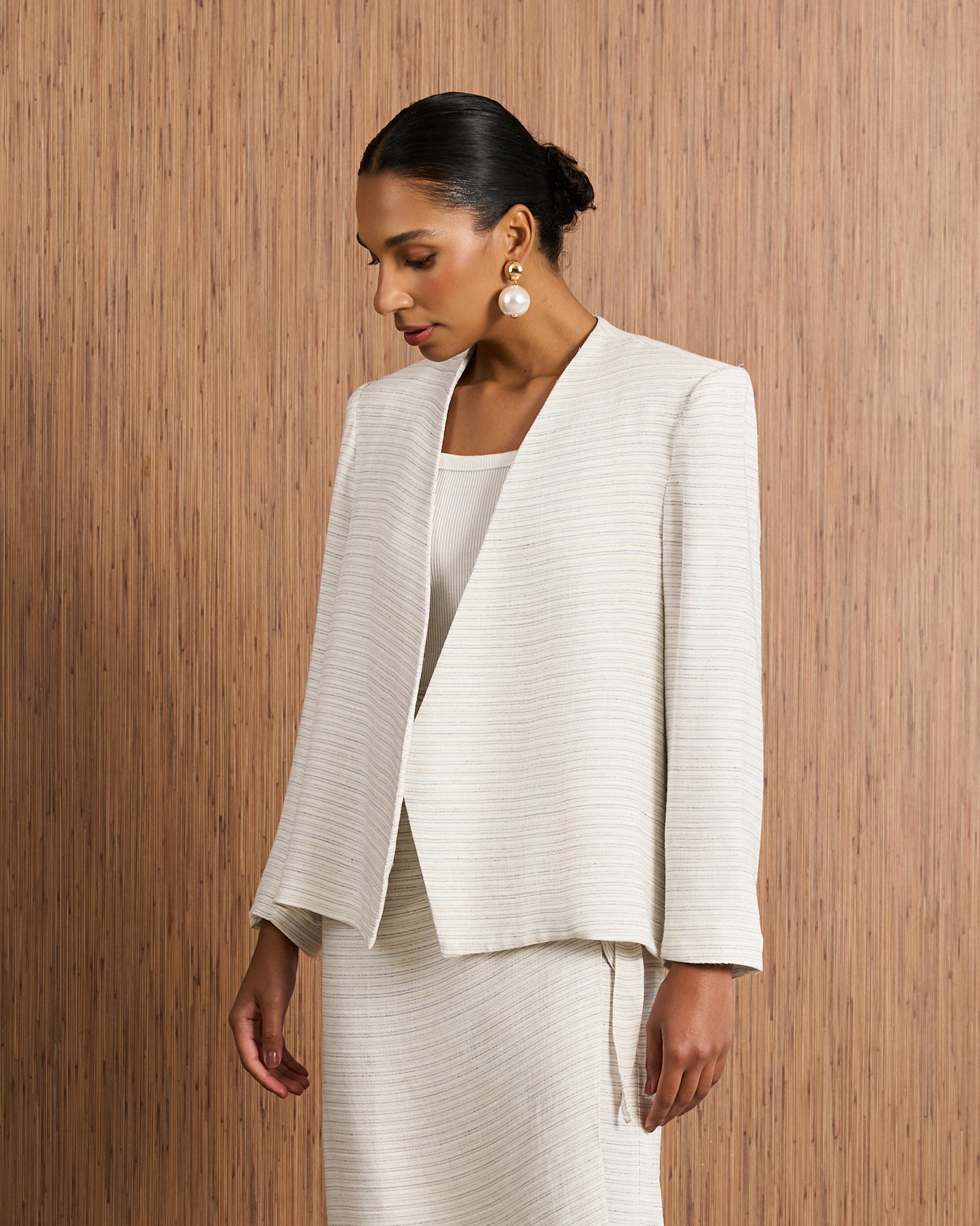 Blazer Curto - Listrado