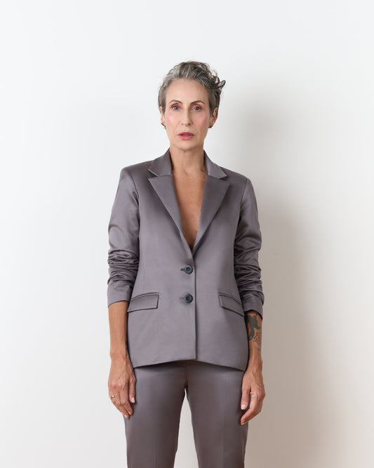 Blazer Caitlin - Cinza