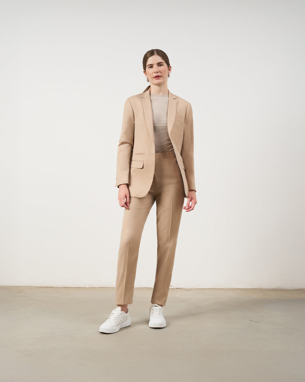 Blazer Sequinho - Conhaque