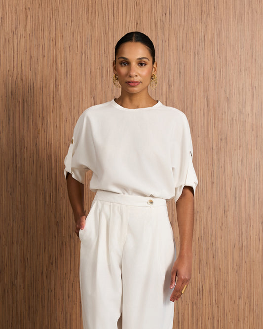 Blusa Chic - Off-White