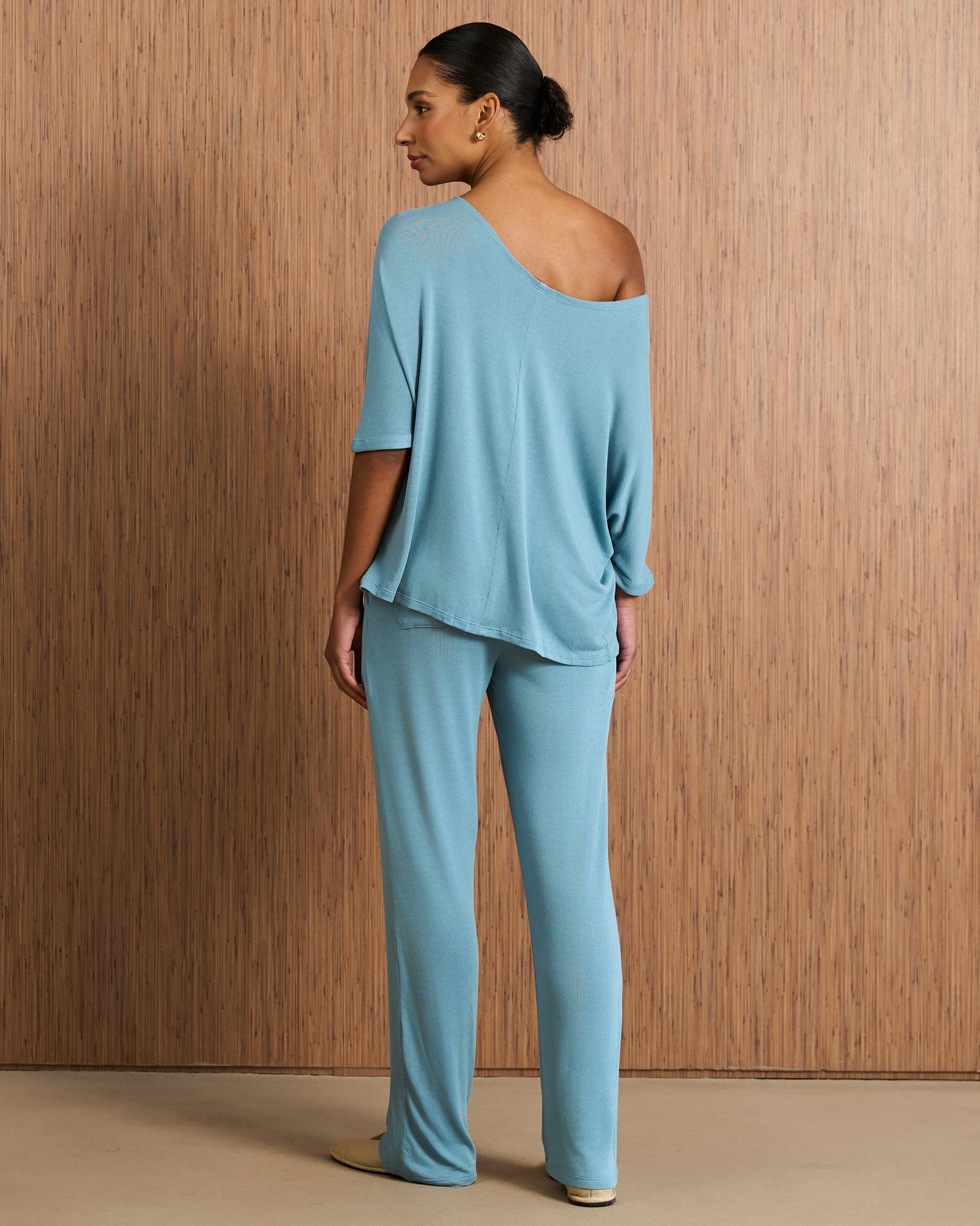 Blusa Eva Malha - Azul Cobalt