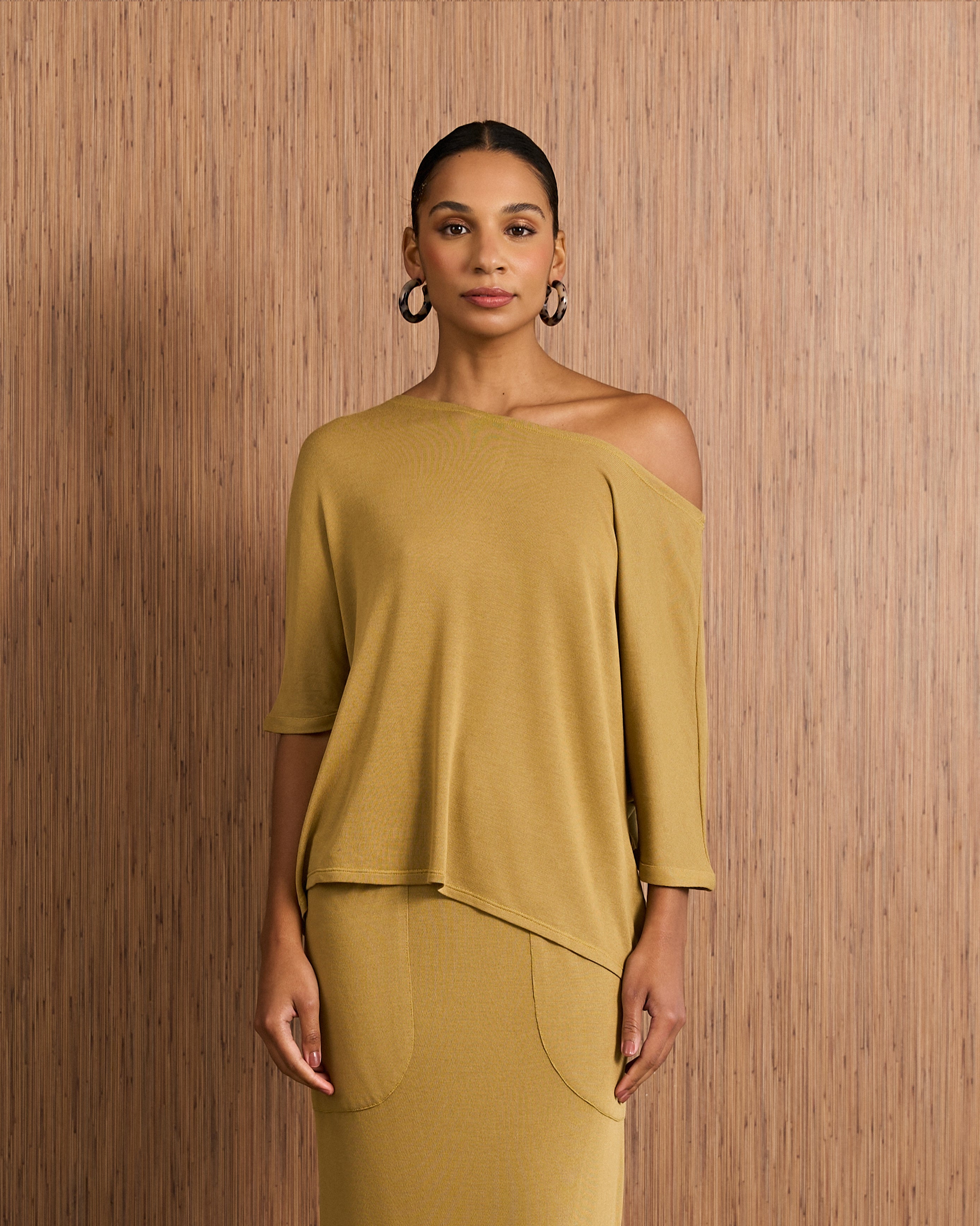 Blusa Eva Malha - Verde Persa