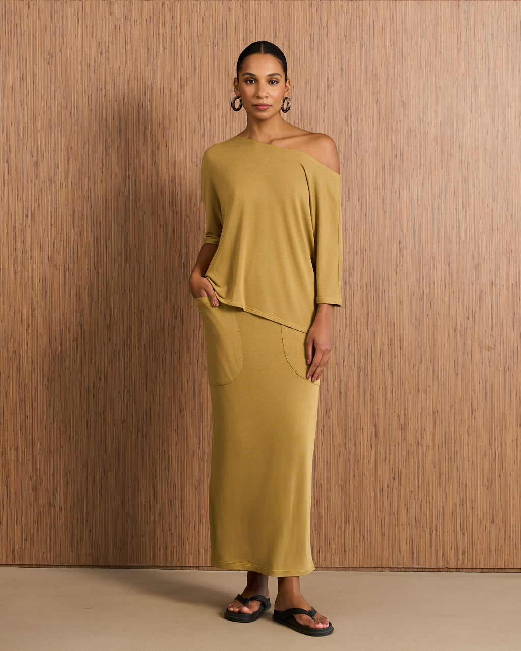 Blusa Eva Malha - Verde Persa