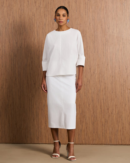 Saia Reta - Off-White