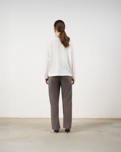Blusa Ampla Raglan - Off-White