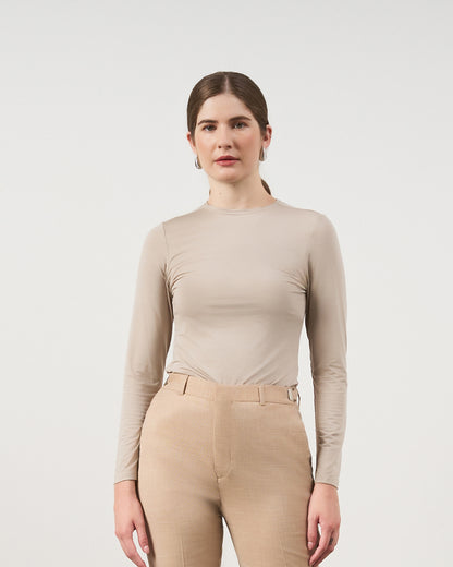 Blusa Básica ML - Mocaccino