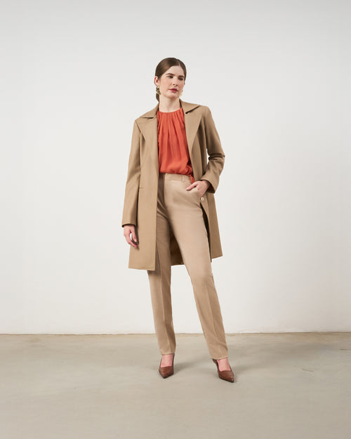Blusa Franzida - Laranja