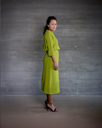 Blusa Gal 3/4 - Verde Lime
