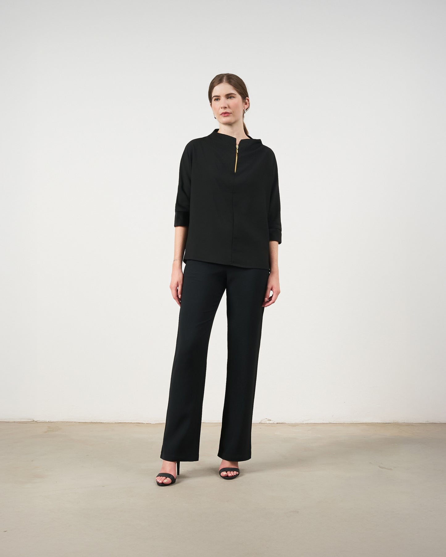 Blusa Gal 3/4 - Preto
