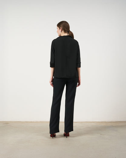 Blusa Gal 3/4 - Preto