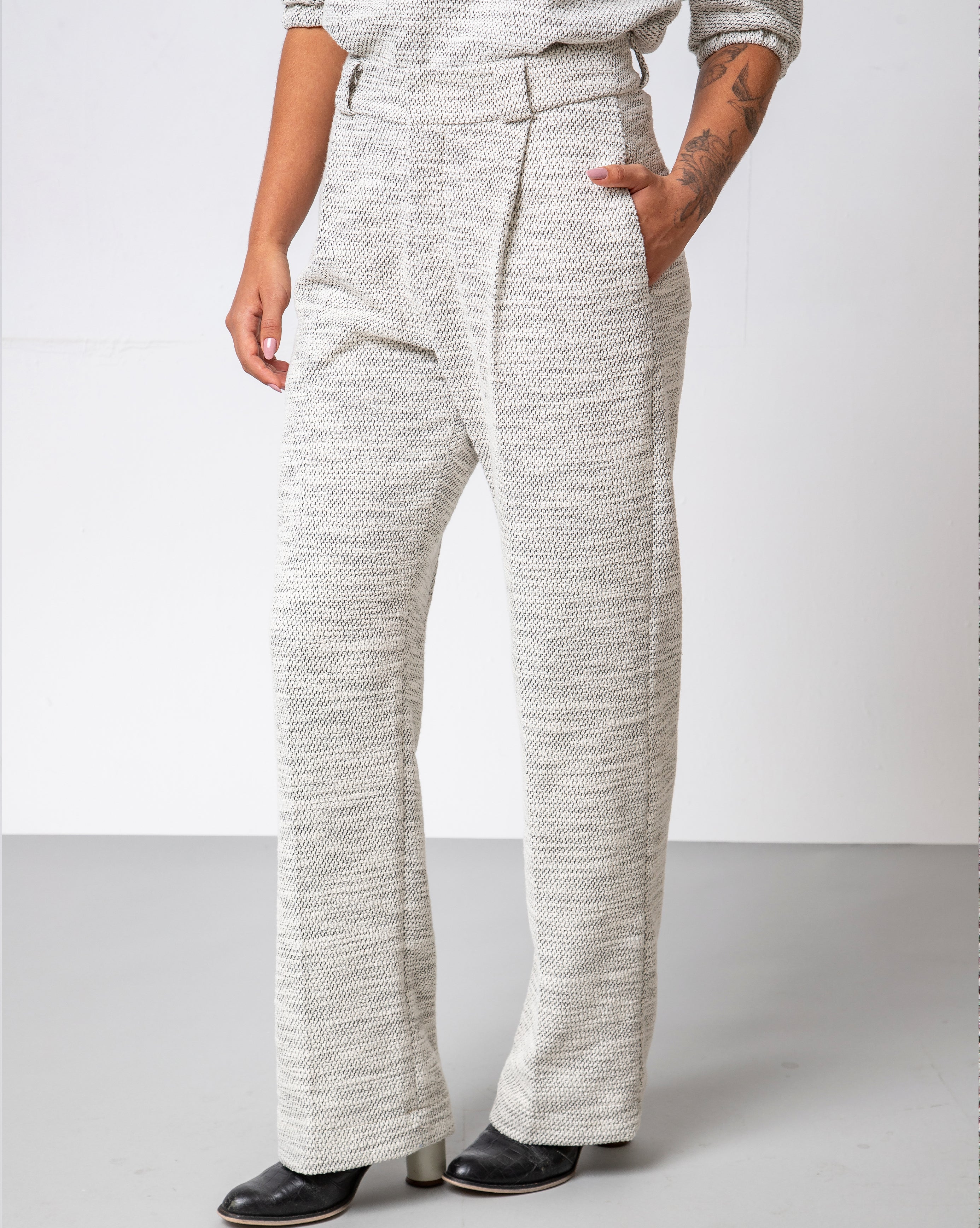 Calça Clássica - Mescla