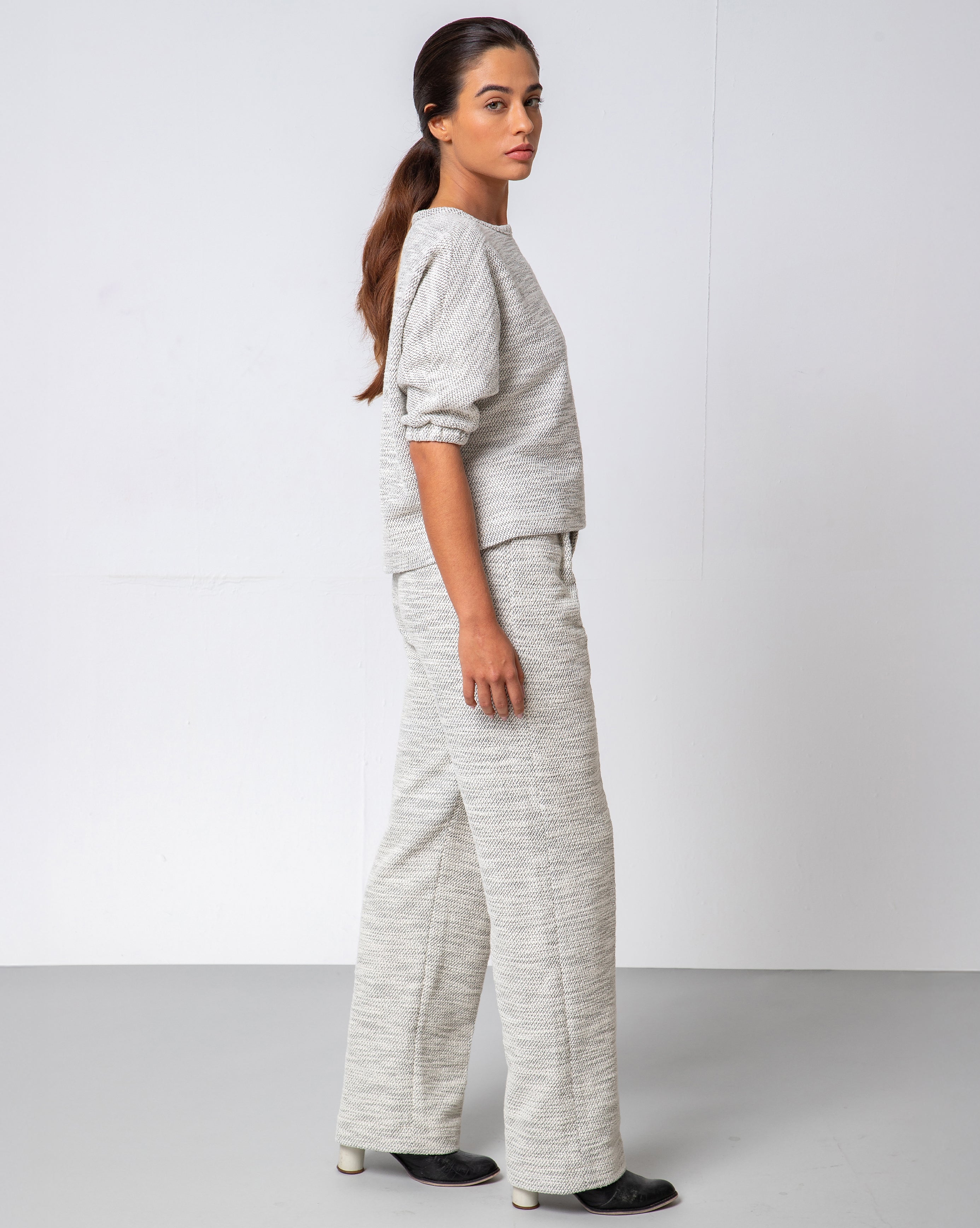 Calça Clássica - Mescla