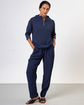 Blusa Gal 3/4 - Azul Dark