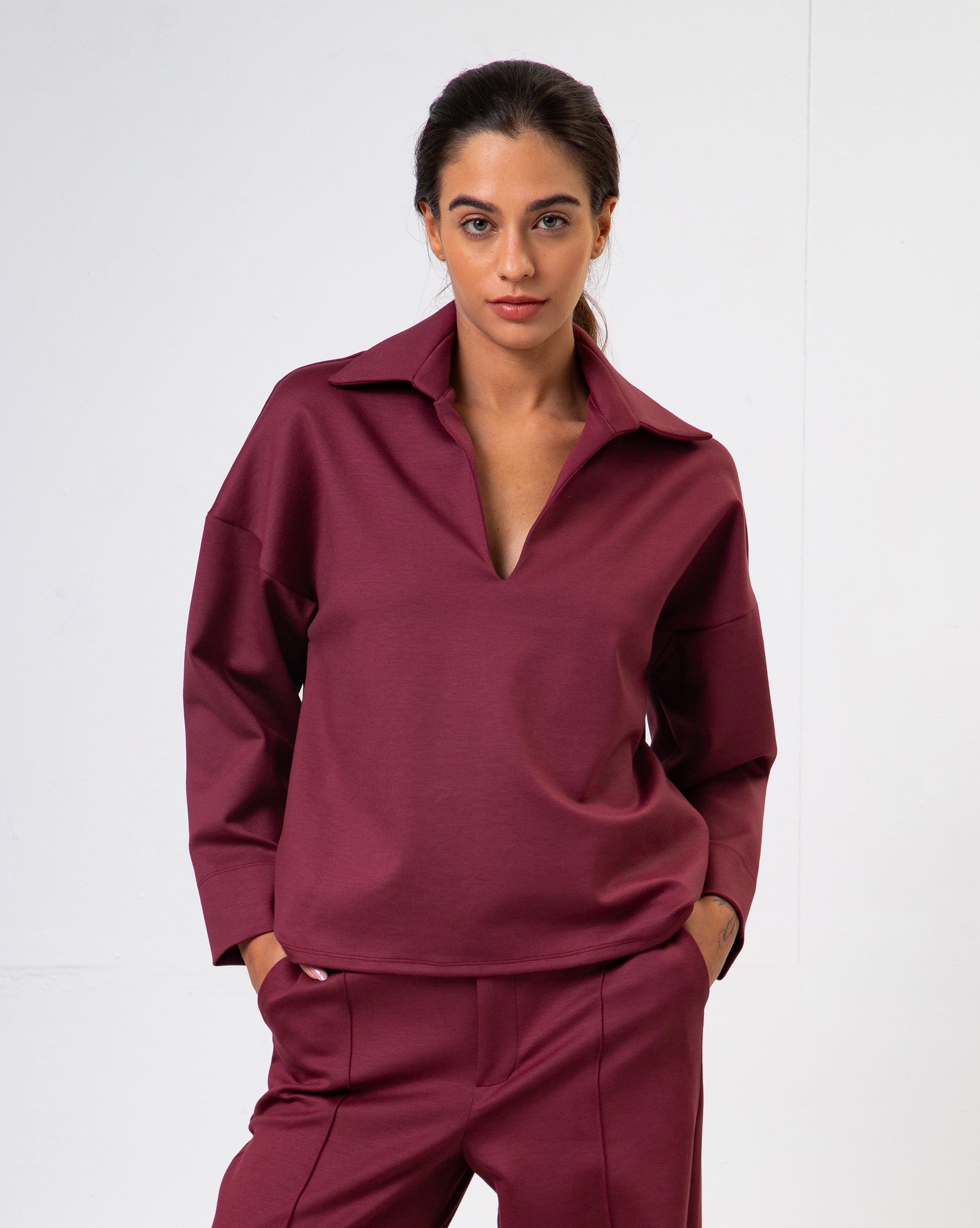 Blusa Agatha - Marsala