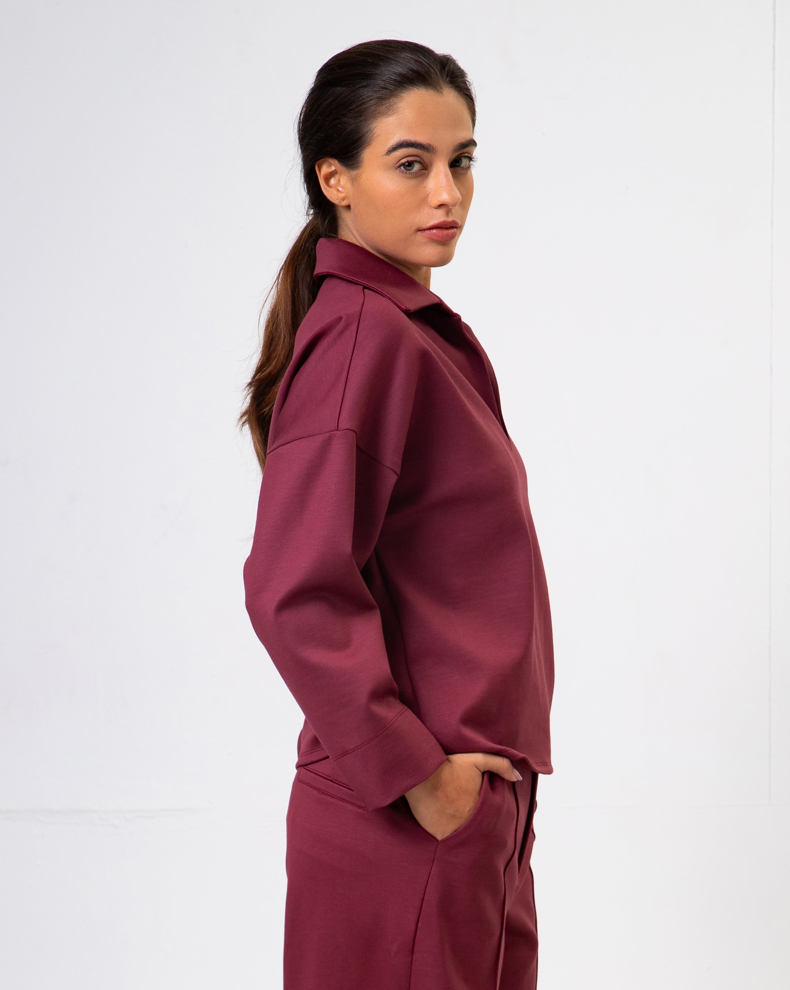 Blusa Agatha - Marsala