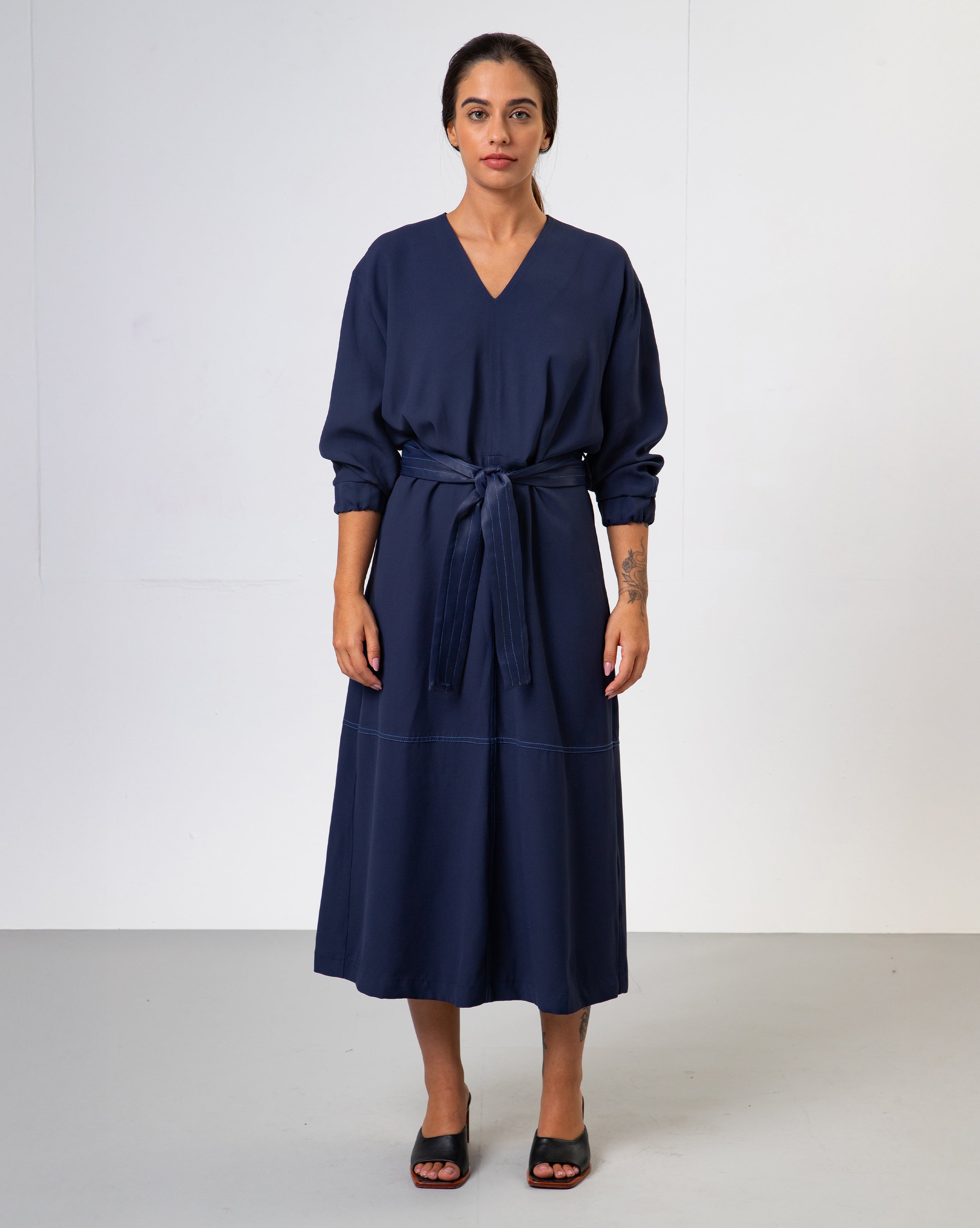 Vestido Simone - Azul Dark