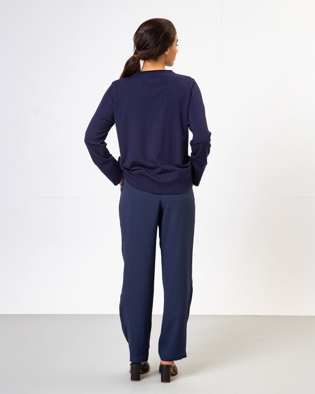Blusa Elena - Marino