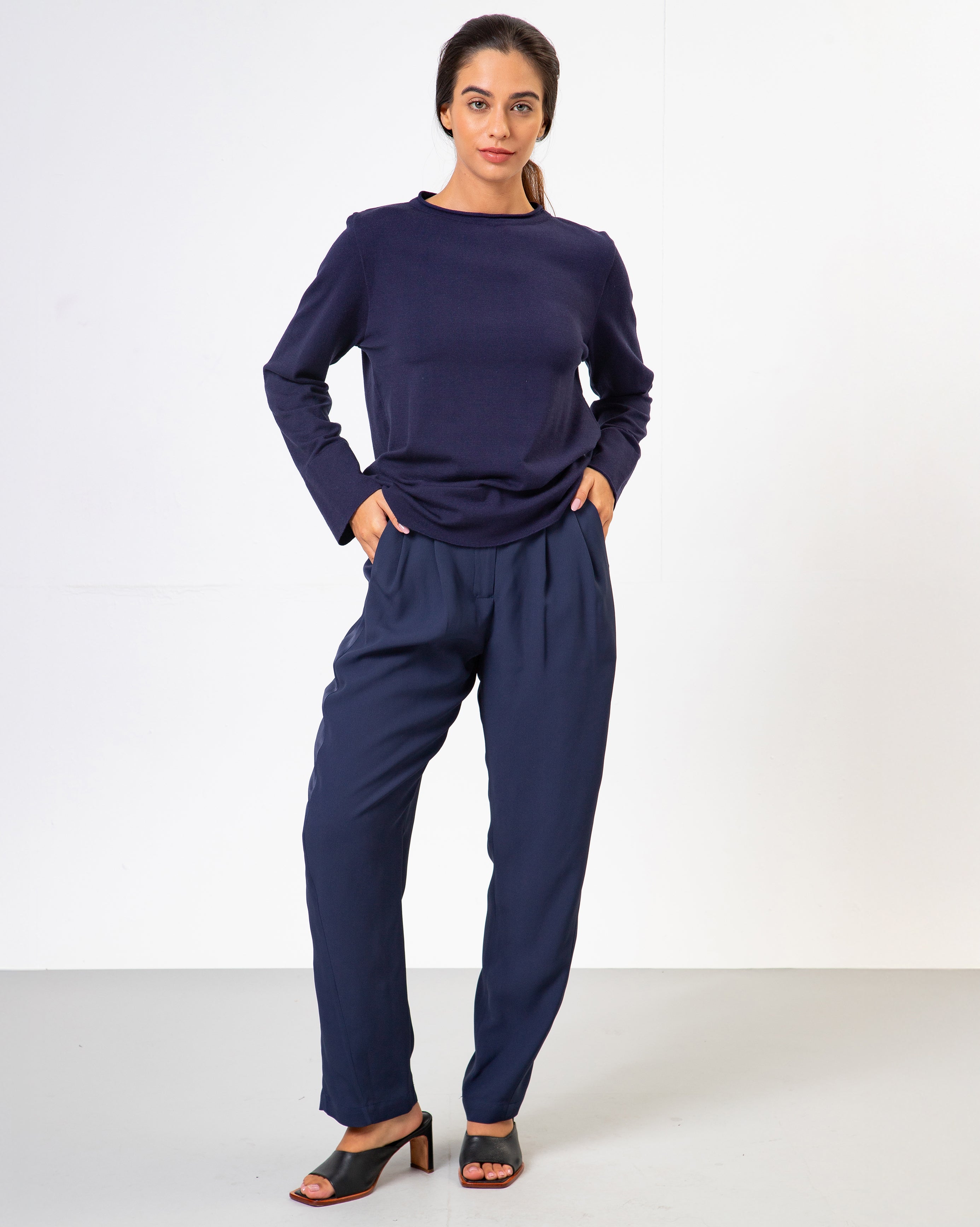 Blusa Elena - Marino